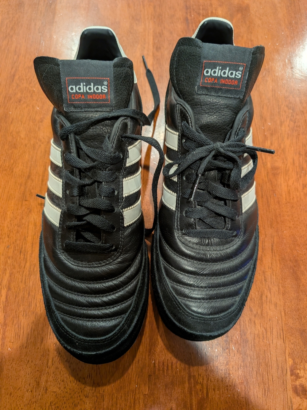 Adidas Copa Indoor Soccer Shoes Black White Men’s Size 10 M